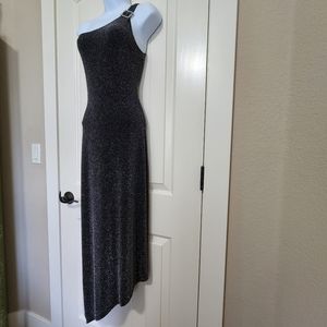 Sexy Sparkly Black Gown